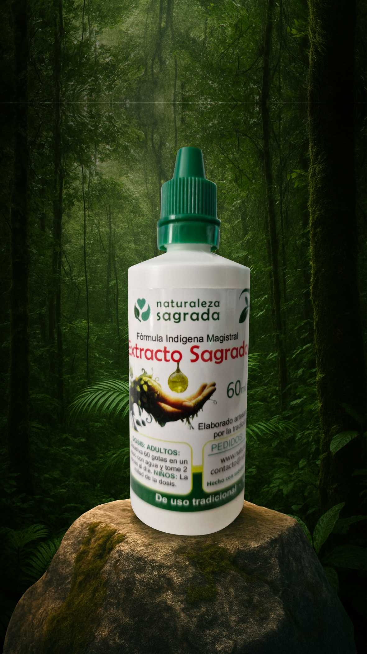 Extracto Sagrado producto natural artesanal
