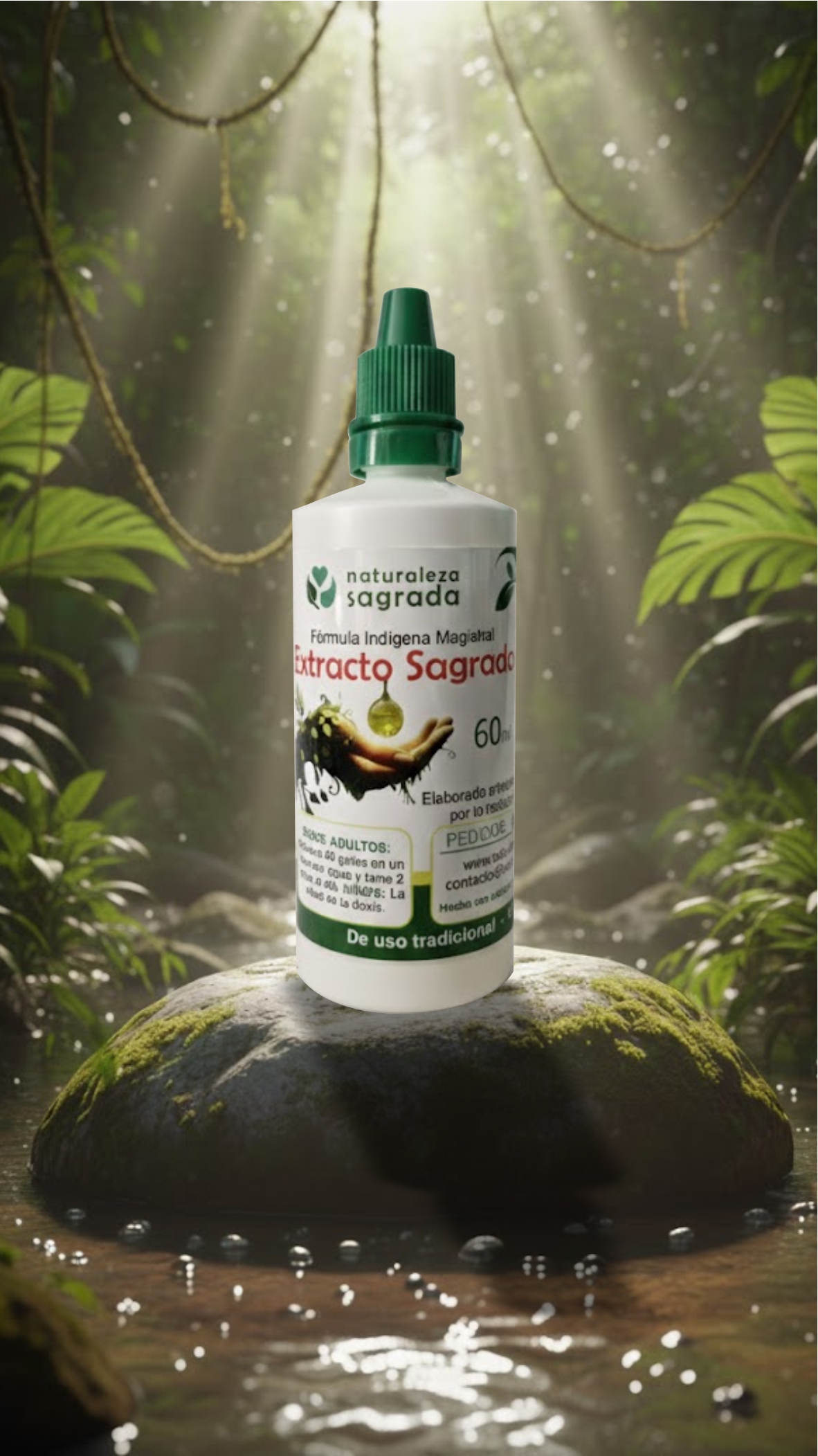 Extracto Sagrado producto natural artesanal
